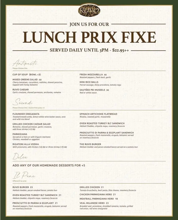 Lunch Specials