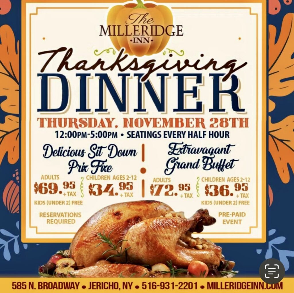 The Best Restaurants Open on Thanksgiving on Long Island Going Local